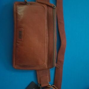 Brown Leather Men's Bag